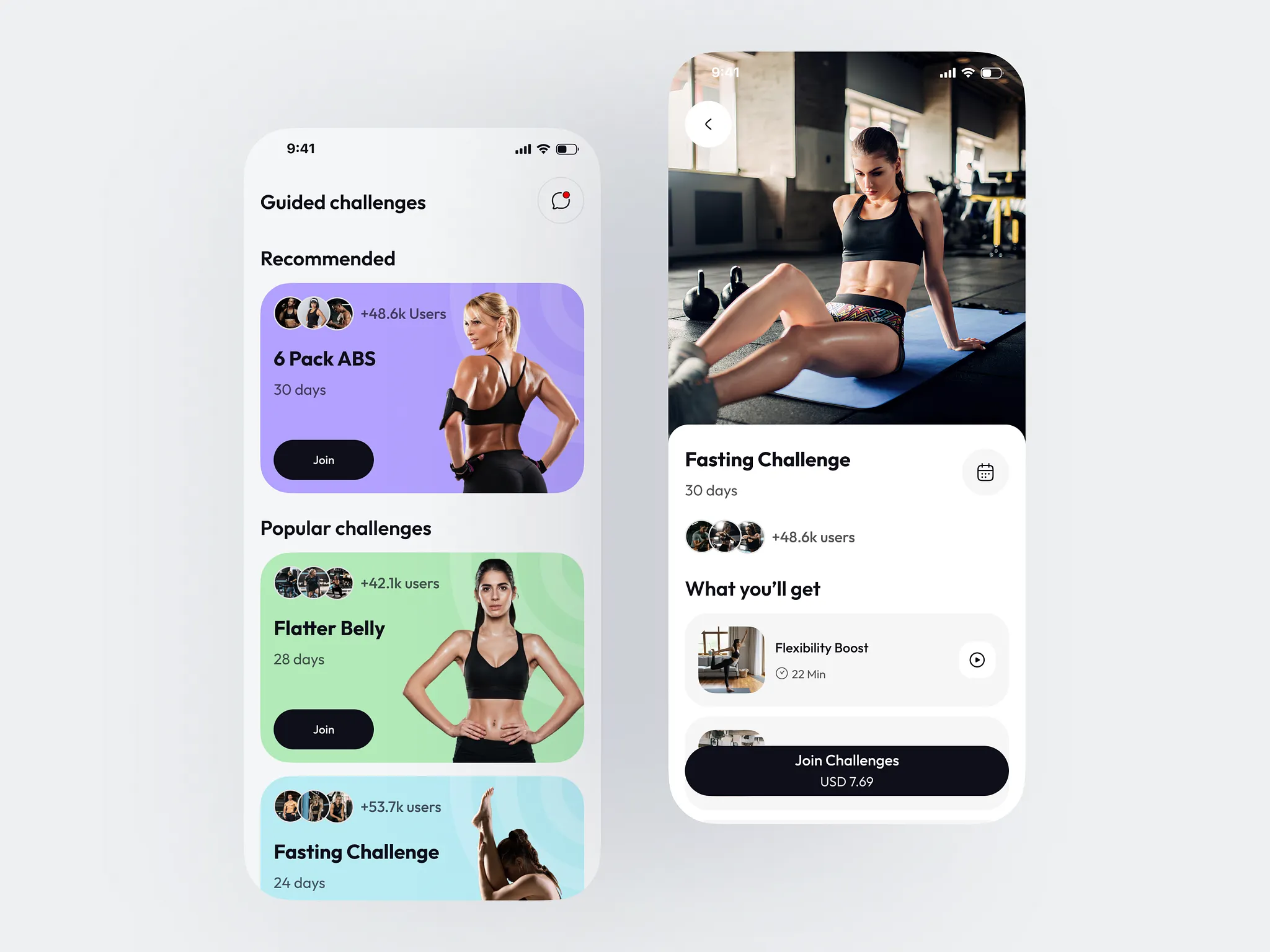 Fitness & Booking App